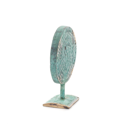 Phaistos Disc: The Unsolved Mystery, 9cm Bronze Ornament, Minoan Civilization, Ancient Greece Bronze 4 - grifon.se 