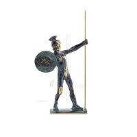 Hector or Hector The Mightiest Warrior of the Trojans, 16x8cm Full Body Statue Bronze Ornament, Ancient Greece Bronze 1 - grifon