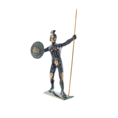 Hector or Hector The Mightiest Warrior of the Trojans, 16x8cm Full Body Statue Bronze Ornament, Ancient Greece Bronze 2 - grifon