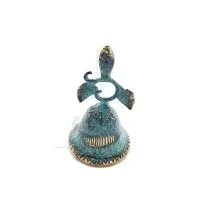 Klocka liten 11x6cm Helkroppsstaty Bronsdekoration Brons 1 - grifon.se 