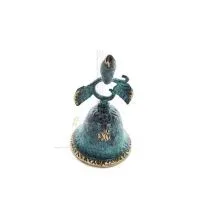 Klocka liten 11x6cm Helkroppsstaty Bronsdekoration Brons 5 - grifon.se 