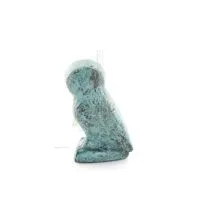 Uggla eller Glaucus: den heliga fågeln, symbol för visdom, försiktighet, n3 5x3cm Helkroppsstaty Bronsdekoration Brons 3 - grifo