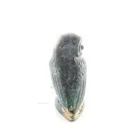 Uggla eller Glaucus: den heliga fågeln, symbol för visdom, försiktighet, L4 6x3cm Helkroppsstaty Bronsdekoration Brons 4 - grifo