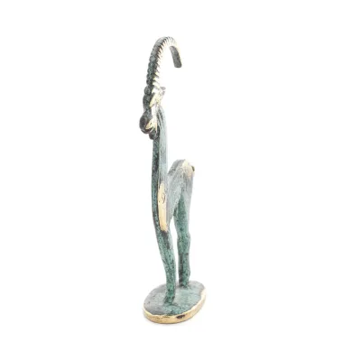 Kri-Kri 14x7cm Helkroppsstaty Bronsdekoration Brons 4 - grifon.se 