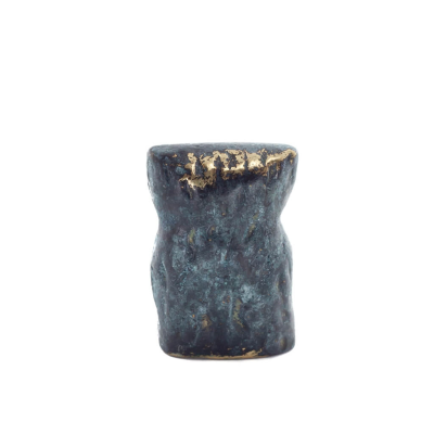 Uggla eller Glaucus: den heliga fÃ¥geln, symbol fÃ¶r visdom, fÃ¶rsiktighet, uggleskulptur 3x2cm Helkroppsstaty Brons dekorativ Bron