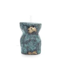 Uggla eller Glaucus: den heliga fÃ¥geln, symbol fÃ¶r visdom, fÃ¶rsiktighet, uggleskulptur 5x4cm Helkroppsstaty Brons dekorativ Bron