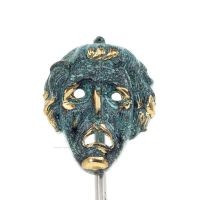 Owl or Glaucus: the sacred bird, symbol of wisdom, prudence, giant 8x5cm Full body statue Bronze decoration Bronze 1 - grifon.se