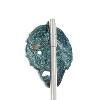 Owl or Glaucus: the sacred bird, symbol of wisdom, prudence, giant 8x5cm Full body statue Bronze decoration Bronze 4 - grifon.se