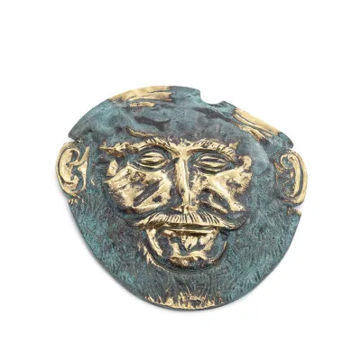 Uggla eller Glaucus: den heliga fågeln, symbol för visdom, försiktighet, gigantisk sned 9x6cm helkroppsstaty Bronsdekoration Bro