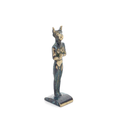 Minotaur: Creature, the son of Pasiphae Queen of Knossos Minoan Civilization 7cm Full Body Statue Bronze Ornament Bronze 5 - gri