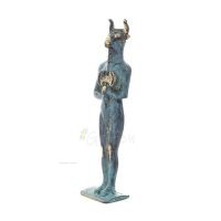 Minotaur: Creature, son till Pasiphae Queen of Knossos Minoan Civilization 21cm helkroppsstaty Brons Ornament Brons 2 - grifon.s