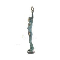 Owl or Glaucus: the sacred bird, symbol of wisdom, prudence, pair 4.5x3.5cm Full body statue Bronze decoration Bronze 2 - grifon