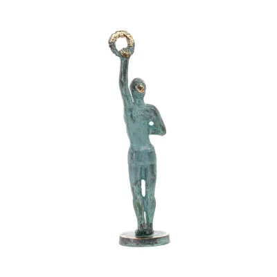 Owl or Glaucus: the sacred bird, symbol of wisdom, prudence, pair 4.5x3.5cm Full body statue Bronze decoration Bronze 3 - grifon