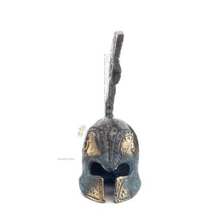 Headdress, from ancient and medieval soldiers medium 12x5cm Bronze ornament, ancient Greece Bronze 1 - grifon.se