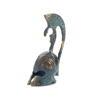 Headdress, from ancient and medieval soldiers medium 12x5cm Bronze ornament, ancient Greece Bronze 2 - grifon.se 