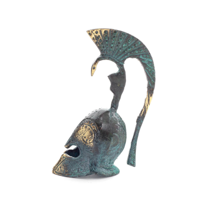 Headdress, from ancient and medieval soldiers medium 12x5cm Bronze ornament, ancient Greece Bronze 3 - grifon.se 