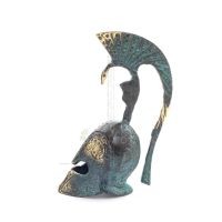 Headdress, from ancient and medieval soldiers medium 12x5cm Bronze ornament, ancient Greece Bronze 3 - grifon.se 