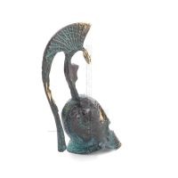 Headdress, from ancient and medieval soldiers medium 12x5cm Bronze ornament, ancient Greece Bronze 4 - grifon.se 