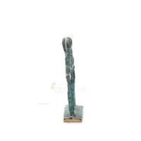 The Prince with the Lilies Minoan Civilization Mini 6x4cm Full Body Statue Bronze Ornament Bronze 3 - grifon.se 