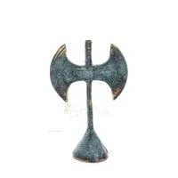 Double Pelekis: The Sanctuary, för rituella offer7x4,5cm Bronsprydnad, minoisk civilisation, antikens Grekland Brons 1 - grifon.