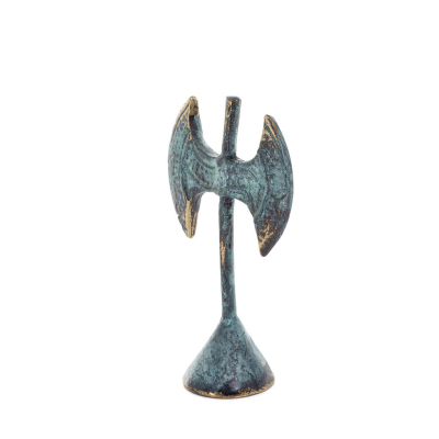 Double Pelekis: The Sanctuary, fÃ¶r rituella offer7x4,5cm Bronsprydnad, minoisk civilisation, antikens Grekland Brons 2 - grifon.