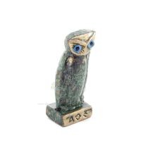 Owl Owl Plaque 5x2cm Full Body Statue Bronze Ornament Bronze 5 - grifon.se 