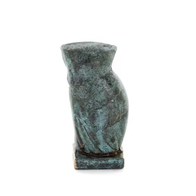 Owl Owl Plaque 7x3cm Helkroppsstaty Brons Ornament Brons 3 - grifon.se 