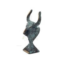 Minotaur: Queen Pasiphaes son, Bull head, bull head 9cm Bust, statue Bronze decorative, Minoan era Bronze 2 - grifon.se 