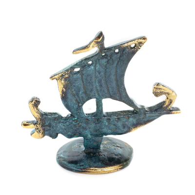 Uggla eller Glaucus: den heliga fÃ¥geln, symbol fÃ¶r visdom, fÃ¶rsiktighet, gigantisk sned 9x6cm helkroppsstaty Bronsdekoration Bro