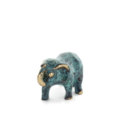 Uggla eller Glaucus: den heliga fÃ¥geln, symbol fÃ¶r visdom, fÃ¶rsiktighet, skulptur ny 2x1cm helkroppsstaty Brons dekorativ Brons 