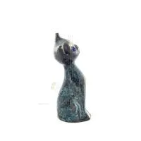 Små katter 7x2cm Helkroppsstaty Brons dekorativ, Miniatyr Brons 4 - grifon.se 