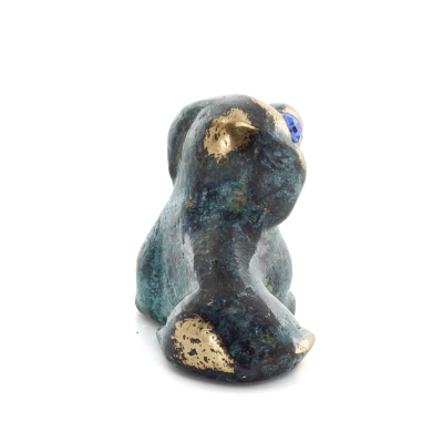 Dog 4x4cm Full body statue Bronze decoration, Miniature Bronze 3 - grifon.se 