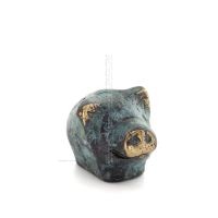 Piglet 2x2cm Full Body Statue Bronze Ornament, Miniature Bronze 5 - grifon.se 