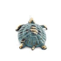 SkÃ¶ldpadda: symboliserar styrka, mod, skydd, visdom, tÃ¥lamod 9x6cm Helkroppsstaty Brons Ornament, Miniatyr Brons 2 - grifon.se 