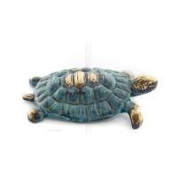 SkÃ¶ldpadda: symboliserar styrka, mod, skydd, visdom, tÃ¥lamod 9x6cm Helkroppsstaty Brons Ornament, Miniatyr Brons 3 - grifon.se 