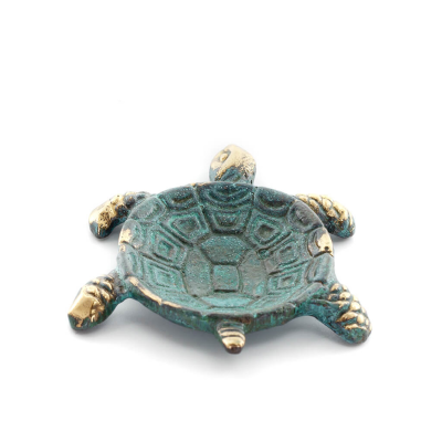 Ashtray Turtle, Ashtray 10x7cm Full Body Statue Bronze Ornament Bronze 2 - grifon.se 