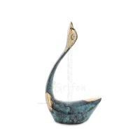 Swans, Full length statue Bronze decorative, Miniature Bronze 1 - grifon.se 