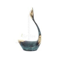 Swans, Full length statue Bronze decorative, Miniature Bronze 3 - grifon.se 