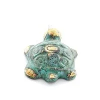 Tortoise: symbolizes strength, courage, protection, wisdom, patience 5x3cm Full Body Statue Bronze Ornament Bronze 2 - grifon.se