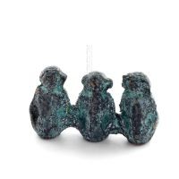 Monkeys Mini 3.5x2cm Full Body Statue Bronze Ornament, Miniature Bronze 3 - grifon.se 