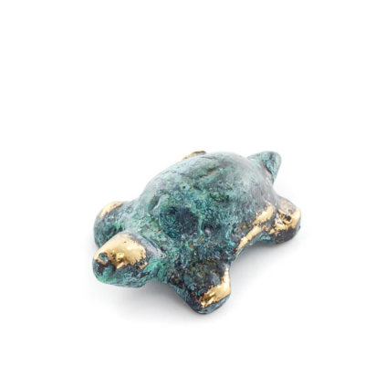 Tortoise: symbolizes strength, courage, protection, wisdom, patience 3x2cm Full Body Statue Bronze Ornament, Miniature Bronze 5 
