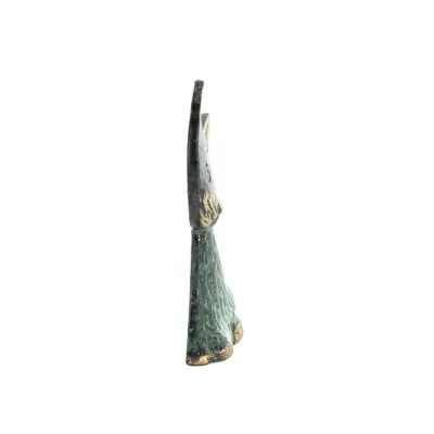 Cat Flat Right 11cm Full Body Statue Bronze Ornament, Miniature Bronze 4 - grifon.se 