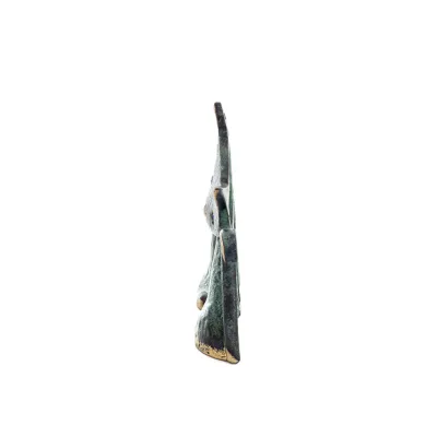 Cat Sculpture Couple 9cm Full Body Statue Bronze Ornament, Miniature Bronze 2 - grifon.se 