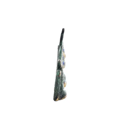 Kattskulptur par 9 cm helkroppsstaty Bronsprydnad, miniatyr Brons 4 - grifon.se 