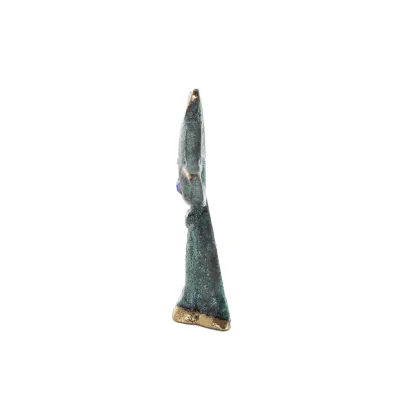 Cat Tail Standing 7cm Full Body Statue Bronze Ornament, Miniature Bronze 2 - grifon.se 