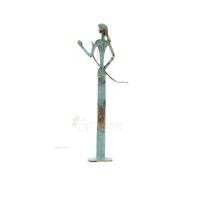 Artemis: The goddess of the hunt, the moon, protector of small children and animals 36x14cm statue Bronze decoration Bronze 6 - 