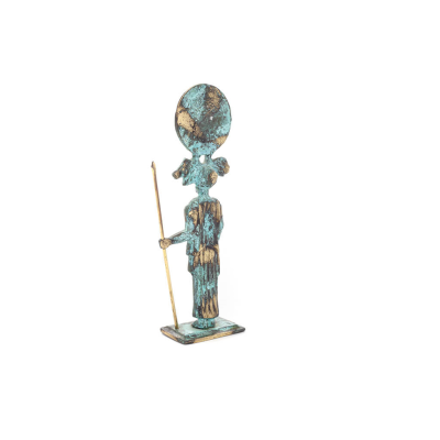 Warrior with a spear and the emblem of Vergina 20x8cm Full length statue Bronze decorative Bronze 3 - grifon.se 