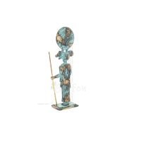 Warrior with a spear and the emblem of Vergina 20x8cm Full length statue Bronze decorative Bronze 3 - grifon.se 