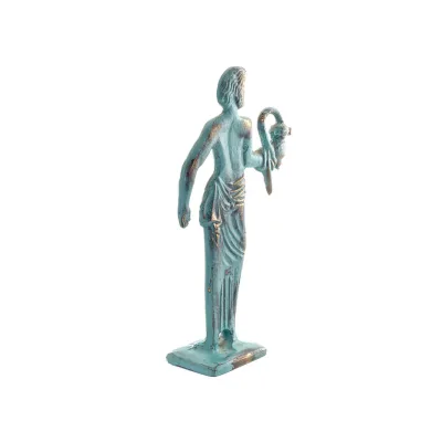 Asclepius: The God of Medicine, 15cm Full Body Statue Bronze Ornament, Ancient Greece Bronze 4 - grifon.se 
