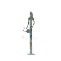 Apollo, the god of music, light, and protector of the arts in two designs, Full-body bronze decorative statue Bronze 6 - grifon.